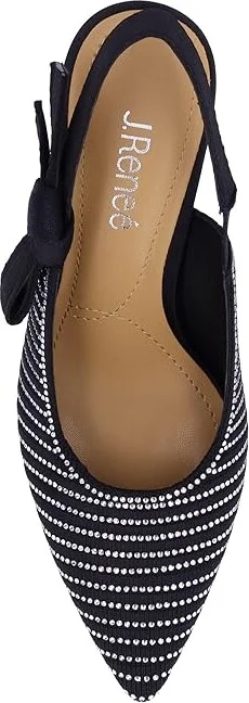 J. Renee Adilene High Women's Heels Black : 9.5 M (B), Rubber/Synthetic - Image 2