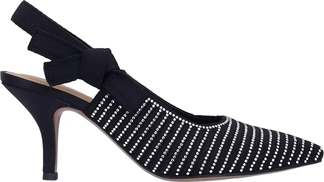 J. Renee Adilene High Women's Heels Black : 9.5 M (B), Rubber/Synthetic - Image 5