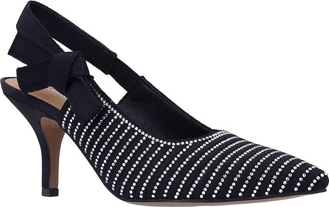 J. Renee Adilene High Women's Heels Black : 9.5 M (B), Rubber/Synthetic