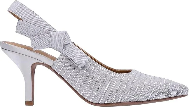 J. Renee Adilene High Women's Heels Steel Grey : 6.5 M (B), Rubber/Synthetic - Image 5