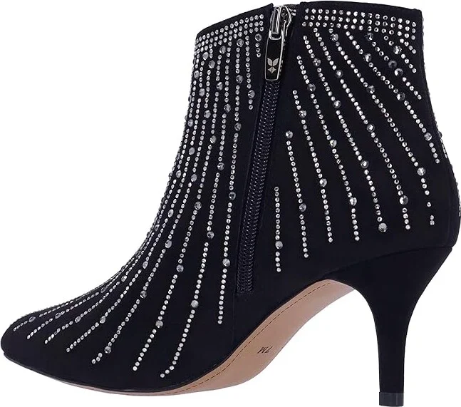 J. Renee Alannis Women's Shoes Black : 6 M (B), Textile - Image 4