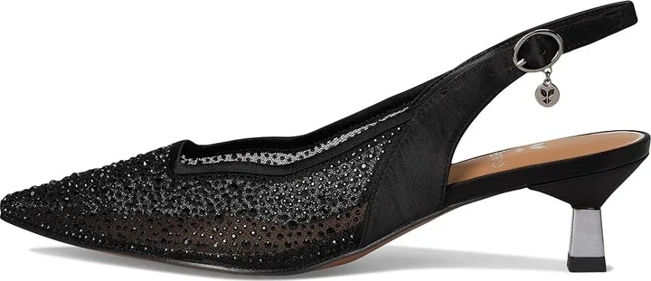 J. Renee Aleksa High Women's Heels Black : 11 W (C), Textile - Image 6