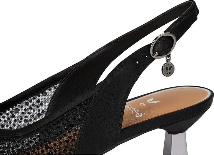 J. Renee Aleksa High Women's Heels Black : 11 W (C), Textile - Image 7