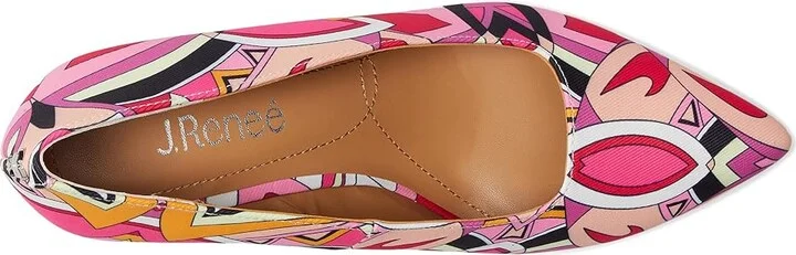 J. Renee Anisha High Women's Heels Pink/Red/Purple/Black : 8 W (C), Rubber - Image 2