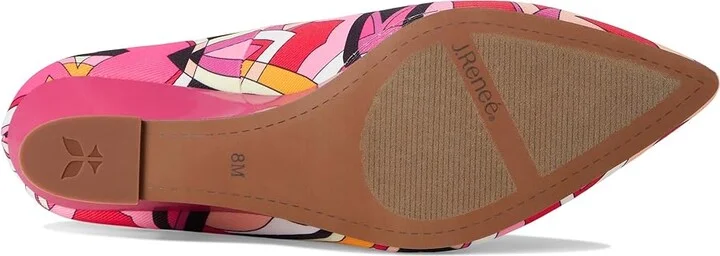 J. Renee Anisha High Women's Heels Pink/Red/Purple/Black : 8 W (C), Rubber - Image 3