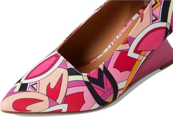 J. Renee Anisha High Women's Heels Pink/Red/Purple/Black : 8 W (C), Rubber - Image 7