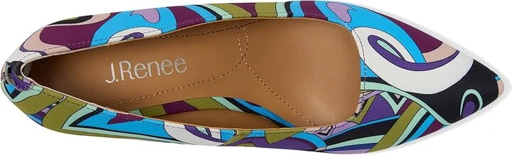 J. Renee Anisha High Women's Heels Purple/Blue/Green/Black : 7 W (C), Rubber - Image 2