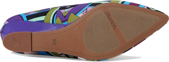 J. Renee Anisha High Women's Heels Purple/Blue/Green/Black : 7 W (C), Rubber - Image 3