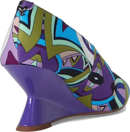 J. Renee Anisha High Women's Heels Purple/Blue/Green/Black : 7 W (C), Rubber - Image 4