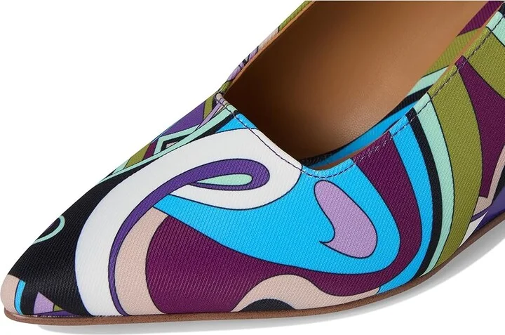 J. Renee Anisha High Women's Heels Purple/Blue/Green/Black : 7 W (C), Rubber - Image 7