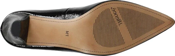 J. Renee Asilah Women's Shoes Black Crinkle : 5.5 M (B), Synthetic - Image 3
