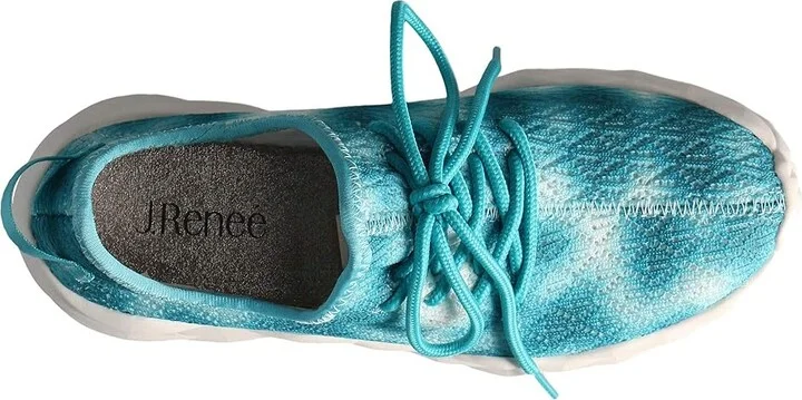 J. Renee Badrika Women's Shoes Aqua Tie-Dye : 7.5 M (B), Textile - Image 2