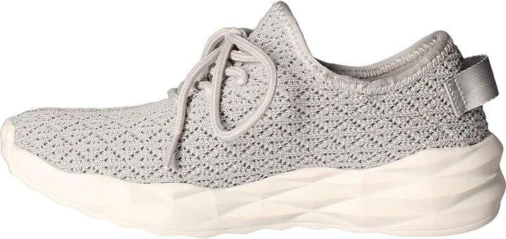 J. Renee Badrika Women's Shoes Gray Knit Fabric : 8 M (B), Textile - Image 6