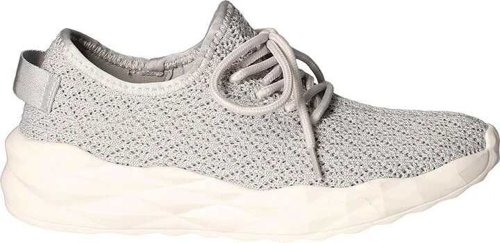 J. Renee Badrika Women's Shoes Gray Knit Fabric : 8 M (B), Textile - Image 7