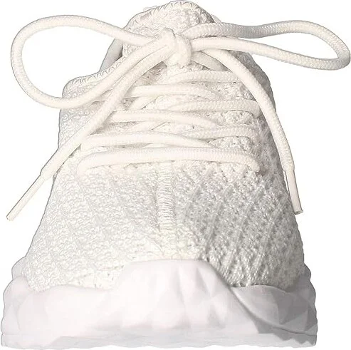 J. Renee Badrika Women's Shoes White Knit Fabric : 6 M (B), Textile - Image 5