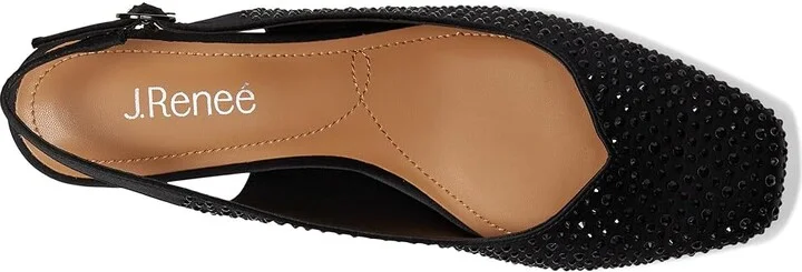 J. Renee Baline Women's Shoes Black : 6 M (B), Textile - Image 2