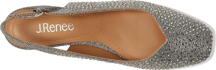 J. Renee Baline Women's Shoes Pewter : 6 M (B), Textile - Image 2
