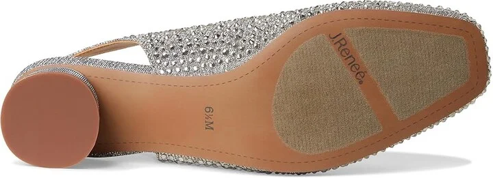 J. Renee Baline Women's Shoes Pewter : 6 M (B), Textile - Image 3