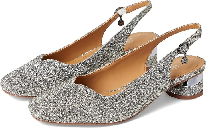 J. Renee Baline Women's Shoes Pewter : 6 M (B), Textile