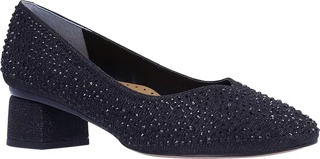J. Renee Bielle Women's Shoes Black : 6 M (B), Textile
