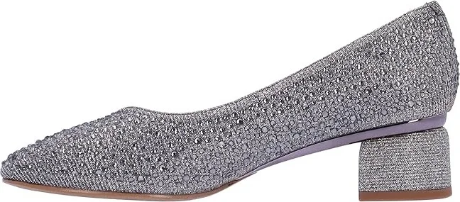 J. Renee Bielle Women's Shoes Pewter : 6 M (B), Textile - Image 5