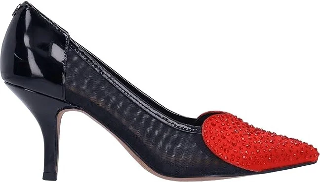 J. Renee Coopid Women's Shoes Black/Red : 7 M (B), Synthetic - Image 7