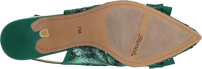 J. Renee Deloris Women's Shoes Emerald : 7.5 M (B), Textile - Image 3