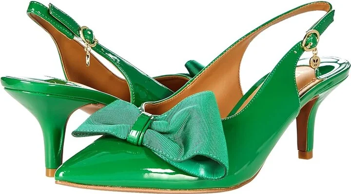 J. Renee Devika Women's Shoes Green Patent : 5 M (B), Synthetic