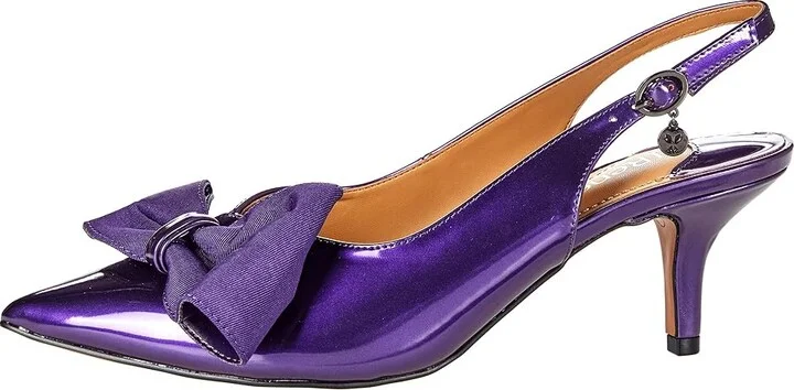 J. Renee Devika Women's Shoes Purple Patent : 5 M (B), Synthetic - Image 6
