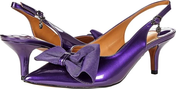 J. Renee Devika Women's Shoes Purple Patent : 5 M (B), Synthetic