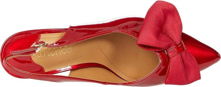 J. Renee Devika Women's Shoes Red Patent : 11 M (B), Synthetic - Image 2