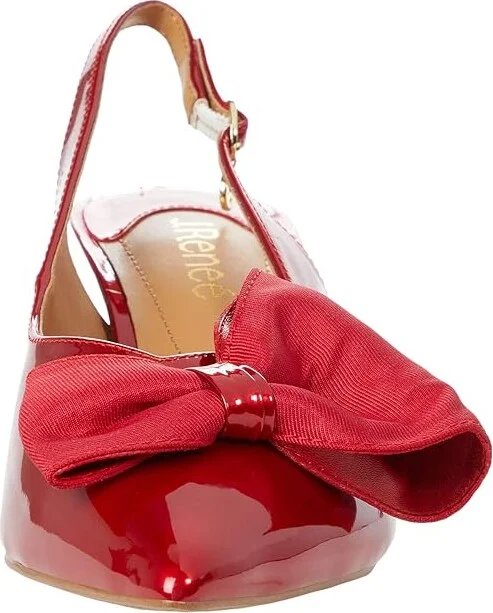J. Renee Devika Women's Shoes Red Patent : 11 M (B), Synthetic - Image 5