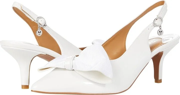 J. Renee Devika Women's Shoes White Patent : 7.5 M (B), Synthetic