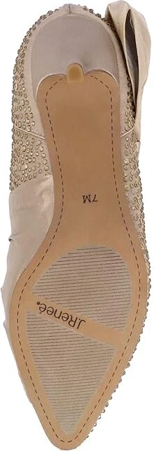 J. Renee Elettra Women's Boots Beige : 10.5 M (B), Rubber/Textile - Image 3