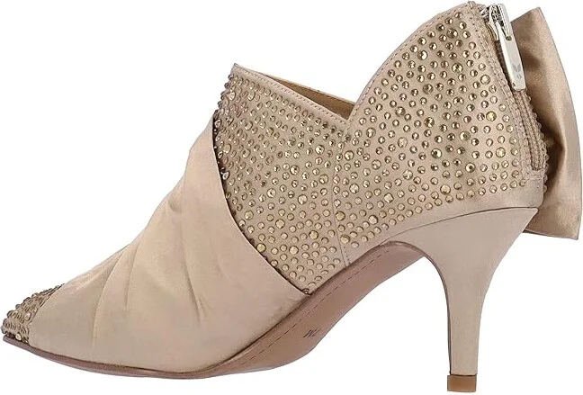 J. Renee Elettra Women's Boots Beige : 10.5 M (B), Rubber/Textile - Image 4