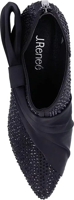 J. Renee Elettra Women's Boots Black : 10 M (B), Rubber/Textile - Image 2