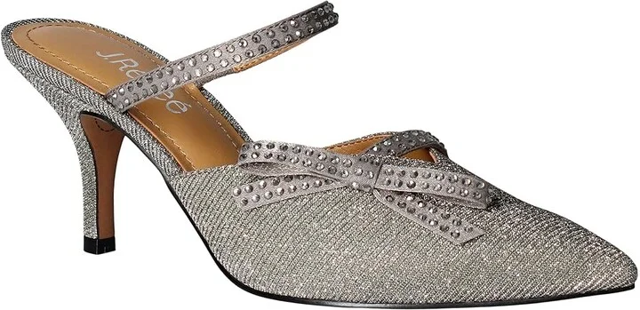 J. Renee Estelia Women's Shoes Pewter : 8.5 M (B), Textile