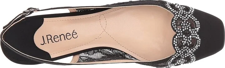 J. Renee Faleece Women's Shoes Black : 7 N (AA), Textile - Image 3
