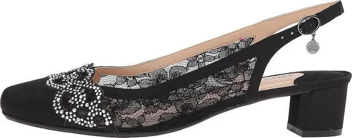 J. Renee Faleece Women's Shoes Black : 7 N (AA), Textile - Image 7