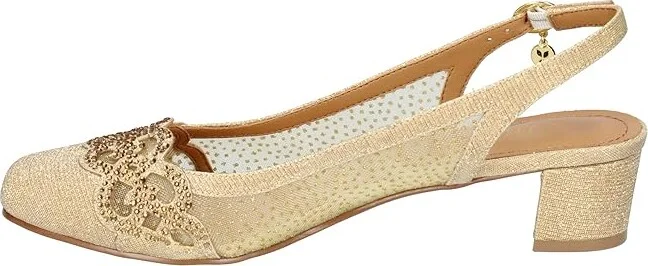 J. Renee Faleece Women's Shoes Gold : 8 M (B), Textile - Image 6