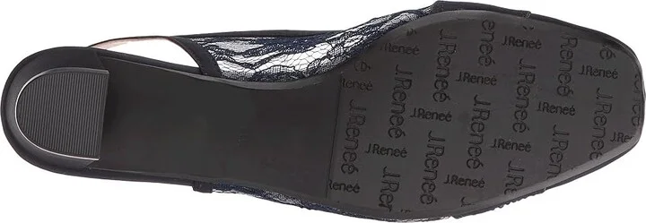 J. Renee Faleece Women's Shoes Navy : 7 N (AA), Textile - Image 4