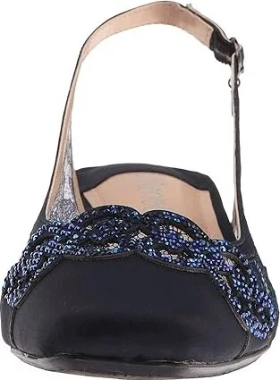J. Renee Faleece Women's Shoes Navy : 7 N (AA), Textile - Image 6