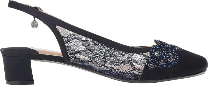 J. Renee Faleece Women's Shoes Navy : 7 N (AA), Textile - Image 8
