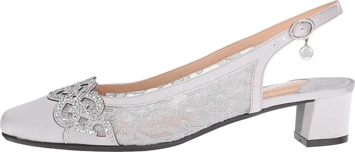 J. Renee Faleece Women's Shoes Steel Gray : 7 N (AA), Textile - Image 7