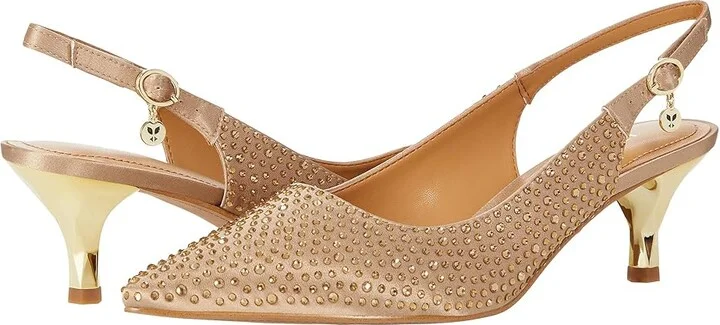 Beige Satin,rhinestone
