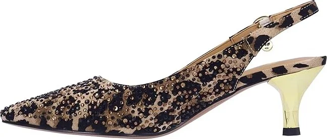 J. Renee Ferryanne Women's Shoes Brown/Black : 5 M (B), Textile - Image 5