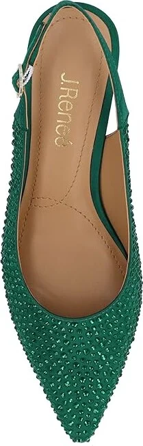 J. Renee Ferryanne Women's Shoes Emerald : 6.5 M (B), Textile - Image 2