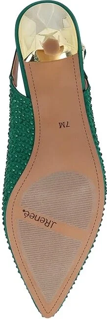 J. Renee Ferryanne Women's Shoes Emerald : 6.5 M (B), Textile - Image 3
