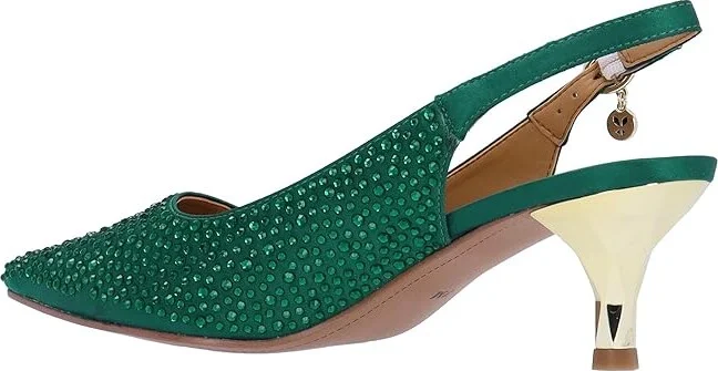 J. Renee Ferryanne Women's Shoes Emerald : 6.5 M (B), Textile - Image 4