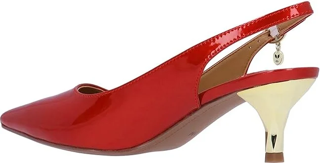 J. Renee Ferryanne Women's Shoes Red : 6 M (B), Textile - Image 4